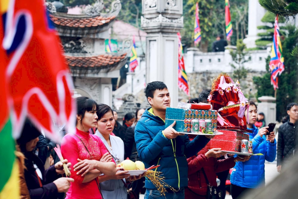 Dâng lễ cầu bình an